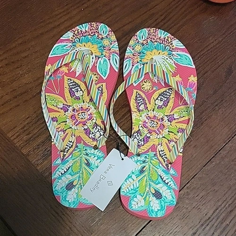 Vera Bradley Rumba Flip Flops